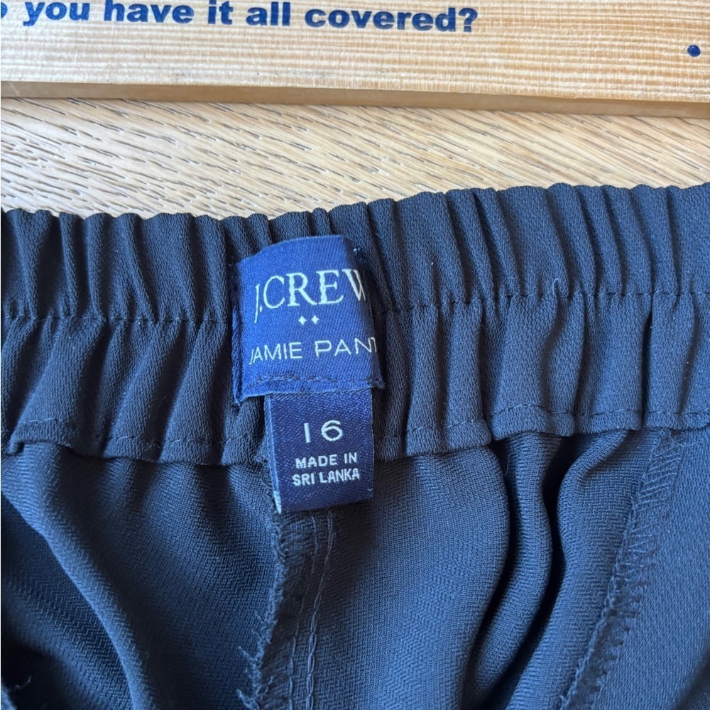 J.crew jamie pull on chino pants womens 16 - Picture 5 of 6